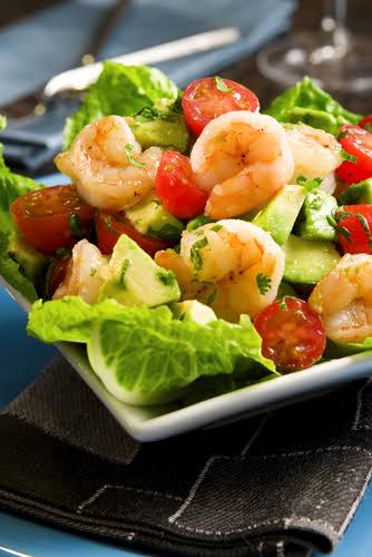 Salade Avocat Crevettes