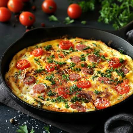 Omelette Garnie Omelette Garnie